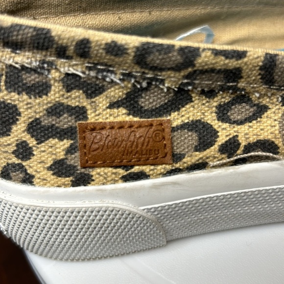 Blowfish Malibu Leopard Print Slip On Sneakers Women’s Size 8 - Picture 6 of 17